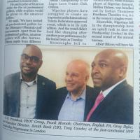 Frot Group Partners with Zenith Bank, Arik Airlines, Nigerian Football Federation on London Trip