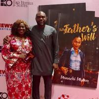 From Left: Veteran Actor, Joke Jacobs and President FROT Group, Frank Momoh