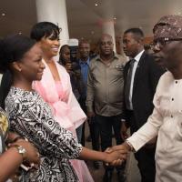 Munachi Mbonu welcomes Governor Babajide Sanwoolu