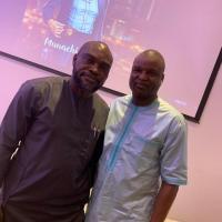 From Left: Frank Momoh and IGP Abba Kyari