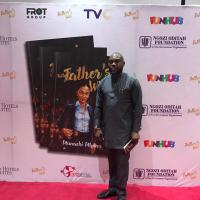 President FROT Group and Publisher Father's Will, Frank Momoh at the Book Launch